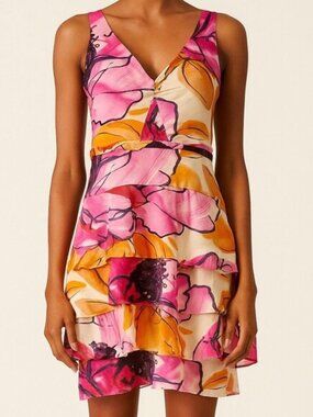 Moulinette Soeurs Anthropologie Womens Fen Orchid Dress Size 2